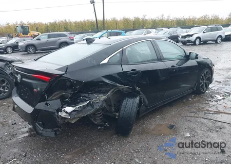 2017 Honda Civic Si z USA, uszkodzony, nr VIN 2HGFC1E52HH702440
